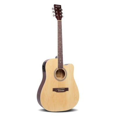 41 5- Band EQ Electric Acoustic Guitar Full Size - Natural